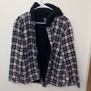 Flannel Hoodie Jacket